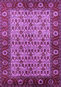 Oriental Purple Industrial Rug, urb1154pur