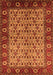 Machine Washable Oriental Orange Industrial Area Rugs, wshurb1154org