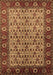 Oriental Brown Industrial Rug, urb1154brn