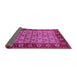 Sideview of Oriental Pink Industrial Rug, urb1154pnk