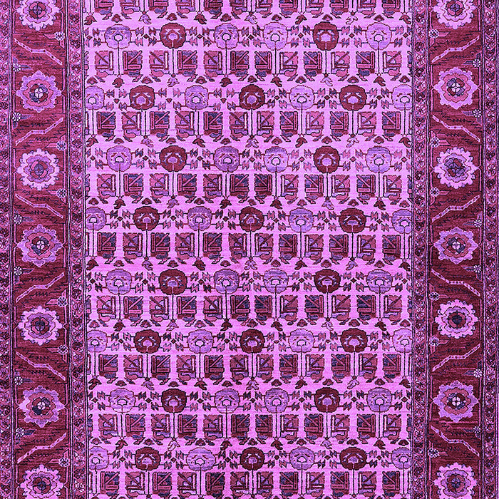 Machine Washable Oriental Purple Industrial Area Rugs, wshurb1154pur