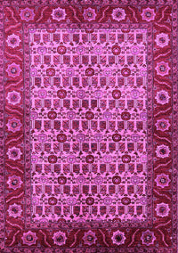 Oriental Pink Industrial Rug, urb1154pnk