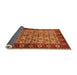 Sideview of Oriental Orange Industrial Rug, urb1154org