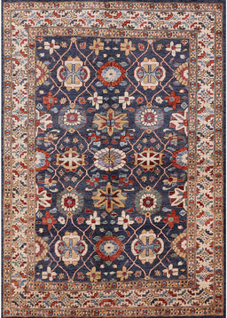 Mid-Century Modern Maroon Purple Oriental Rug, urb1155