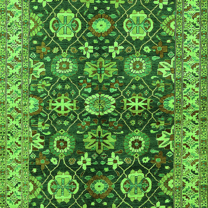 Oriental Green Industrial Rug, urb1155grn