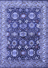 Oriental Blue Industrial Rug, urb1155blu