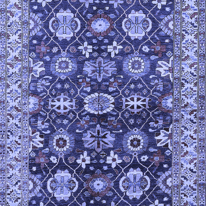 Oriental Blue Industrial Rug, urb1155blu