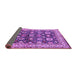 Sideview of Oriental Purple Industrial Rug, urb1155pur