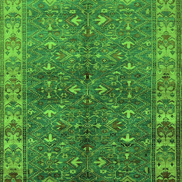 Oriental Green Industrial Rug, urb1156grn