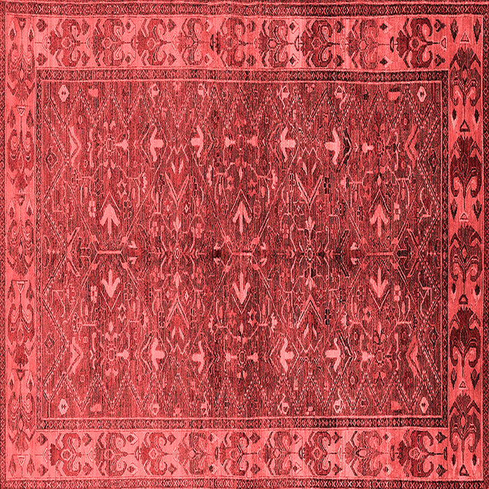 Oriental Red Industrial Rug, urb1156red