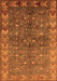 Oriental Orange Industrial Rug, urb1156org