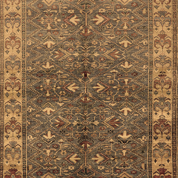 Oriental Brown Industrial Rug, urb1156brn
