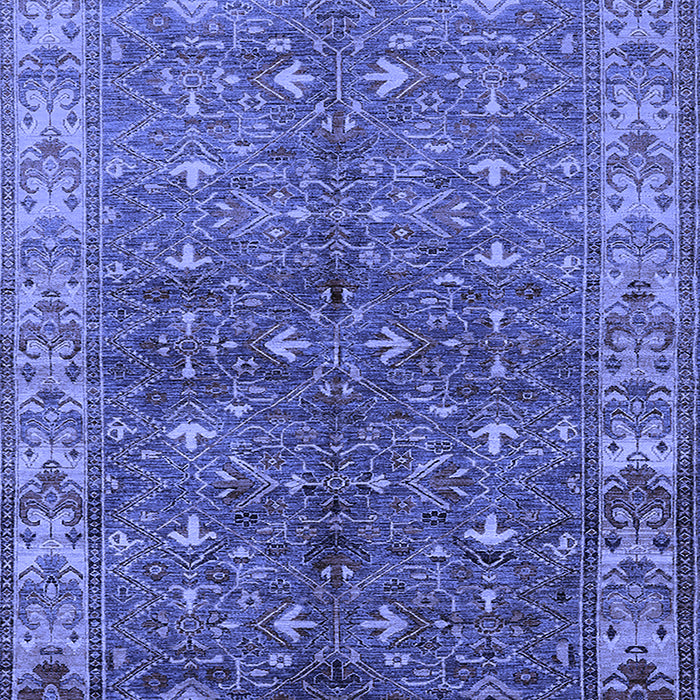 Oriental Blue Industrial Rug, urb1156blu