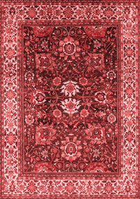 Oriental Red Industrial Rug, urb1157red