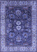 Oriental Blue Industrial Rug, urb1157blu