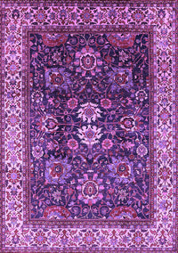 Oriental Purple Industrial Rug, urb1157pur