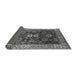 Sideview of Oriental Gray Industrial Rug, urb1157gry