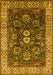 Oriental Yellow Industrial Rug, urb1157yw