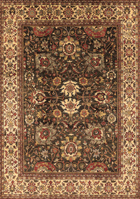 Oriental Brown Industrial Rug, urb1157brn