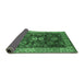 Sideview of Oriental Emerald Green Industrial Rug, urb1157emgrn