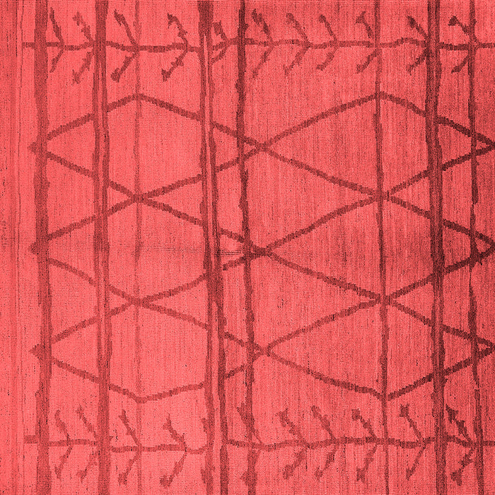 Oriental Red Industrial Rug, urb1158red