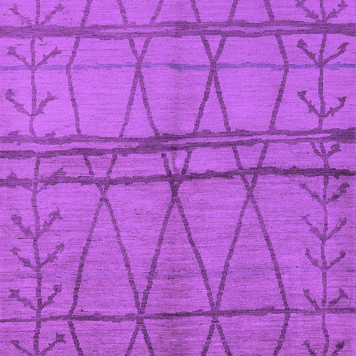 Machine Washable Oriental Purple Industrial Area Rugs, wshurb1158pur