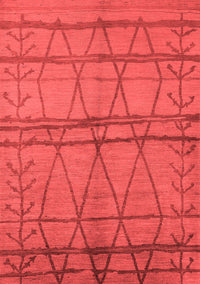 Oriental Red Industrial Rug, urb1158red