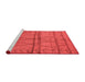 Industrial Red Washable Rugs