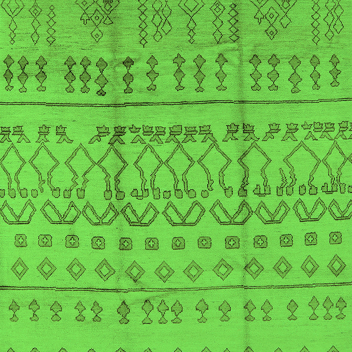 Oriental Green Industrial Rug, urb1159grn