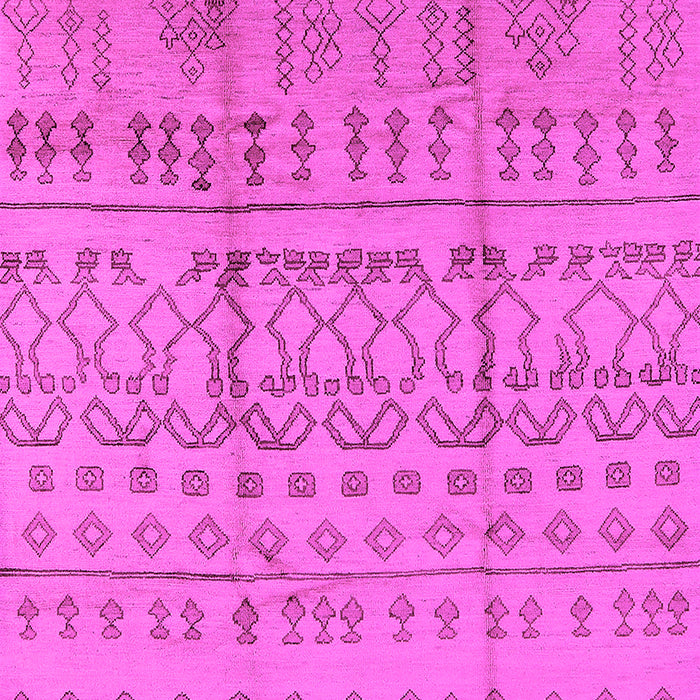 Machine Washable Oriental Pink Industrial Rug, wshurb1159pnk