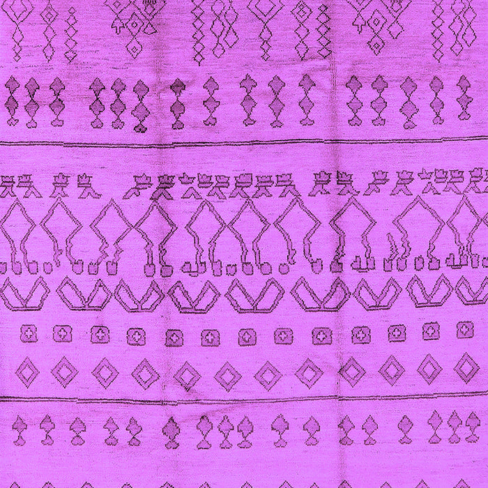 Machine Washable Oriental Purple Industrial Area Rugs, wshurb1159pur