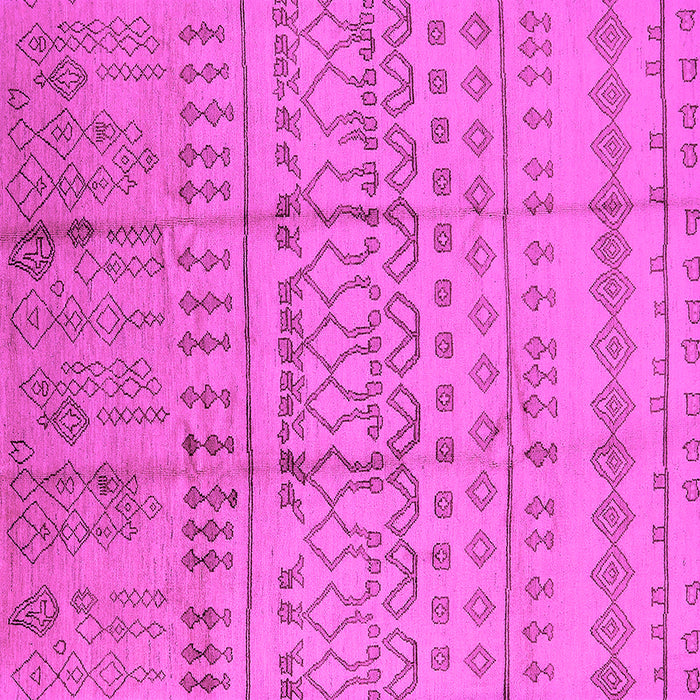 Square Oriental Pink Industrial Rug, urb1159pnk