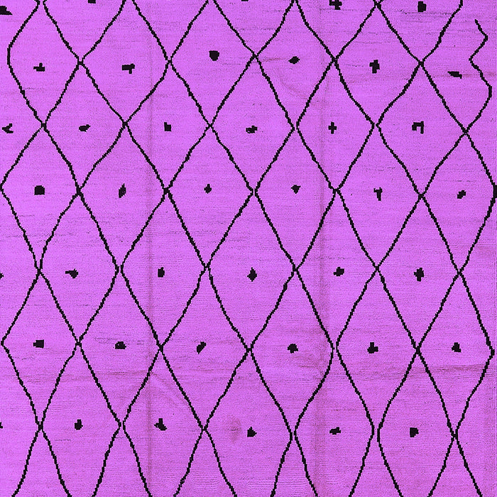 Solid Purple Modern Rug, urb1160pur