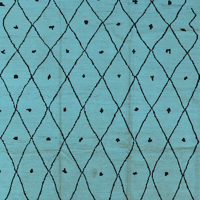 Solid Light Blue Modern Rug, urb1160lblu