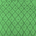 Square Machine Washable Solid Emerald Green Modern Area Rugs, wshurb1160emgrn