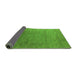 Sideview of Oriental Green Industrial Rug, urb1161grn