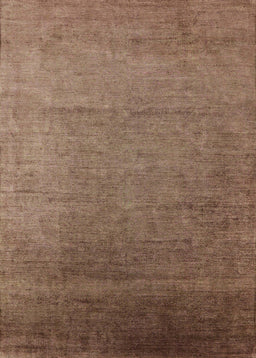 Mid-Century Modern Orange Brown Oriental Rug, urb1161