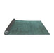 Sideview of Oriental Light Blue Industrial Rug, urb1161lblu