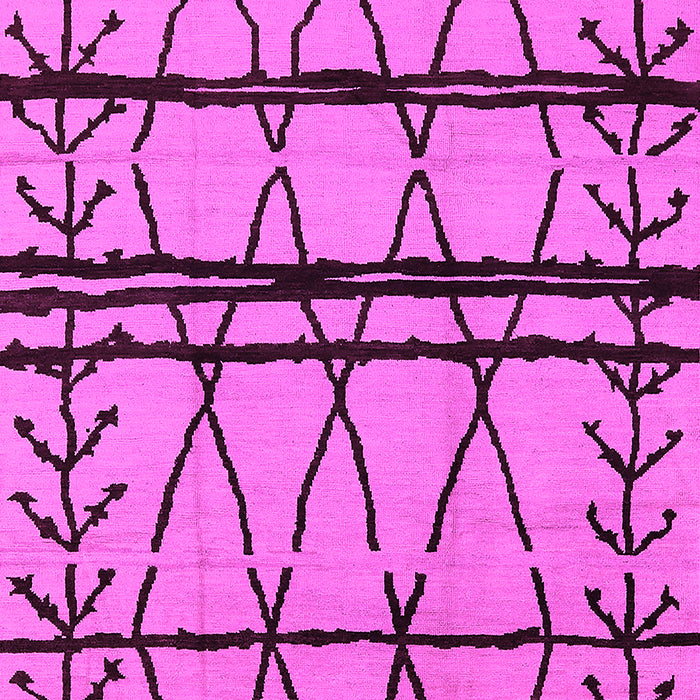 Solid Pink Modern Rug, urb1162pnk