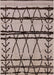 Mid-Century Modern Brown Solid Rug, urb1162