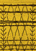 Solid Yellow Modern Rug, urb1162yw