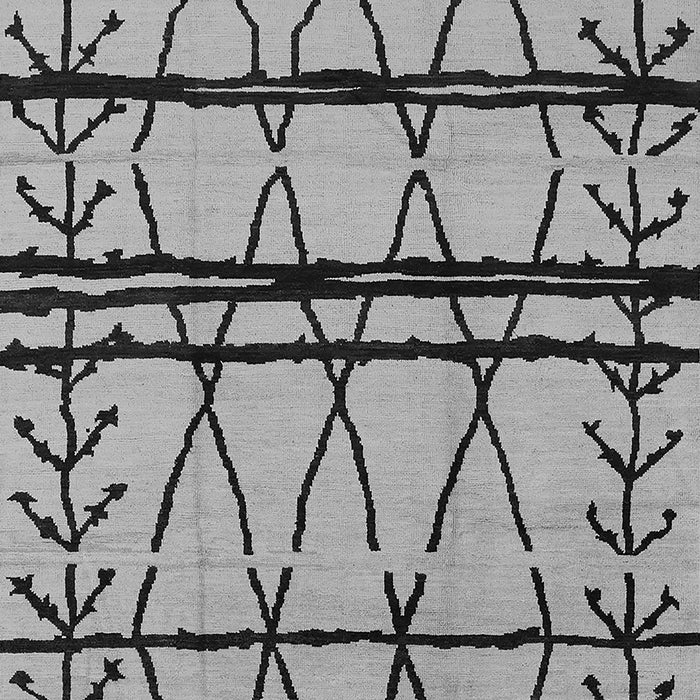 Machine Washable Solid Gray Modern Rug, wshurb1162gry