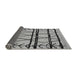 Sideview of Solid Gray Modern Rug, urb1162gry