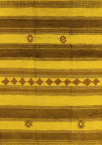 Southwestern Yellow Country Rug, urb1163yw