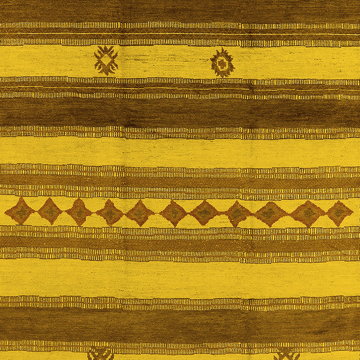 Southwestern Yellow Country Rug, urb1163yw