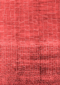 Solid Red Modern Rug, urb1164red