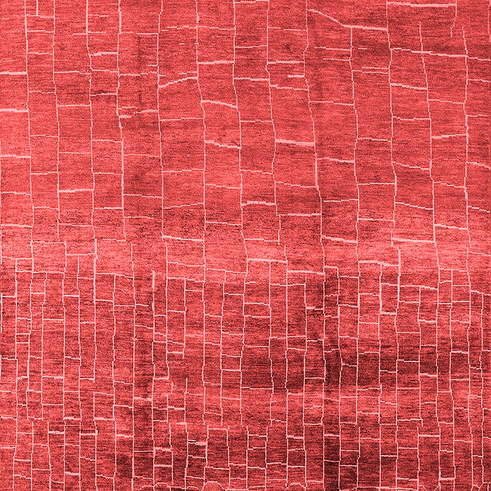 Solid Red Modern Area Rugs