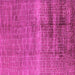 Square Machine Washable Solid Pink Modern Rug, wshurb1164pnk