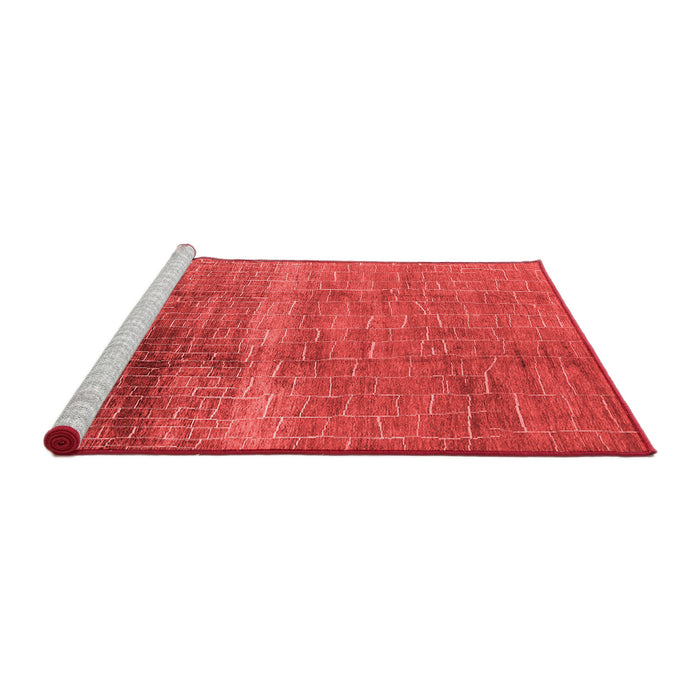 Modern Red Washable Rugs