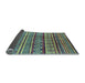 Sideview of Oriental Light Blue Industrial Rug, urb1165lblu